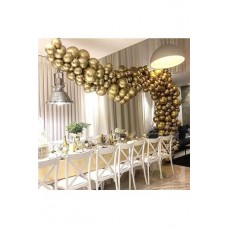 Krom Gold Masa Süslemesi